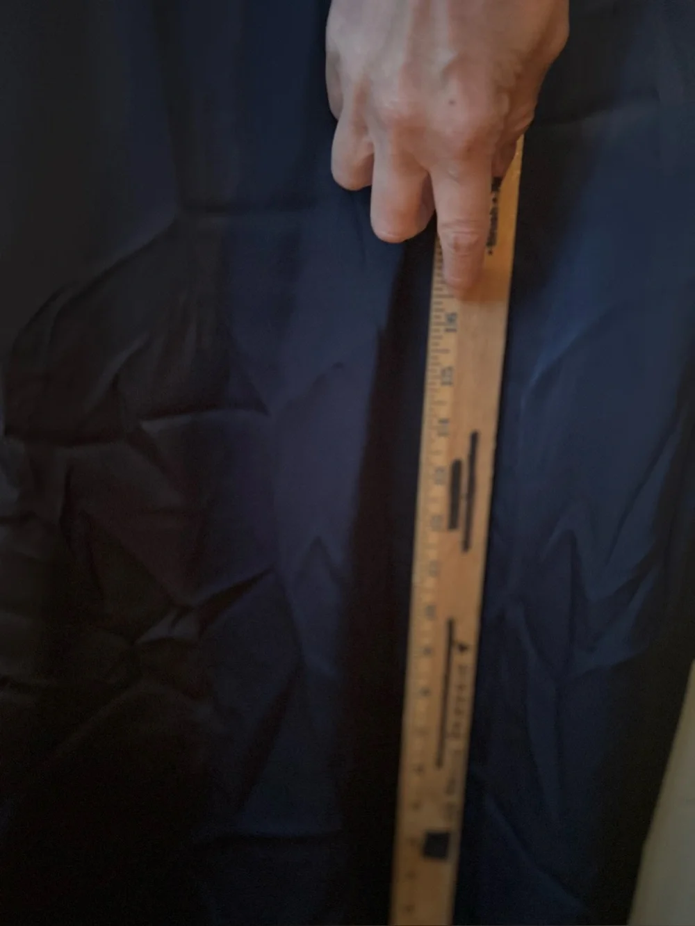 A line Satiny maxi dress with pockets - Picture 8 of 12